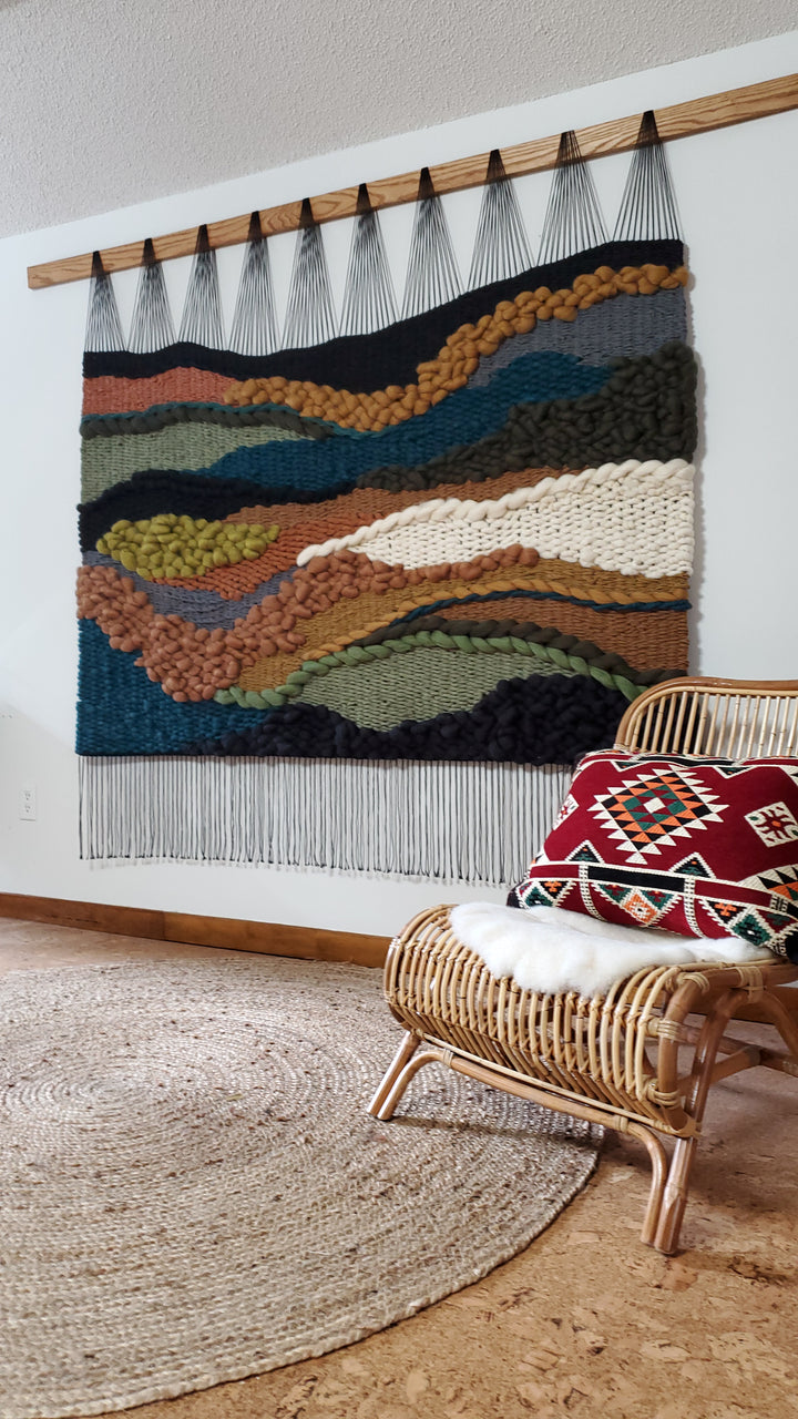 Extra Large Woven Landscape