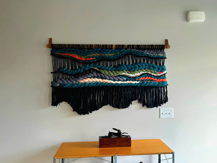 Macrame Wall Hanging - "Rainforest"