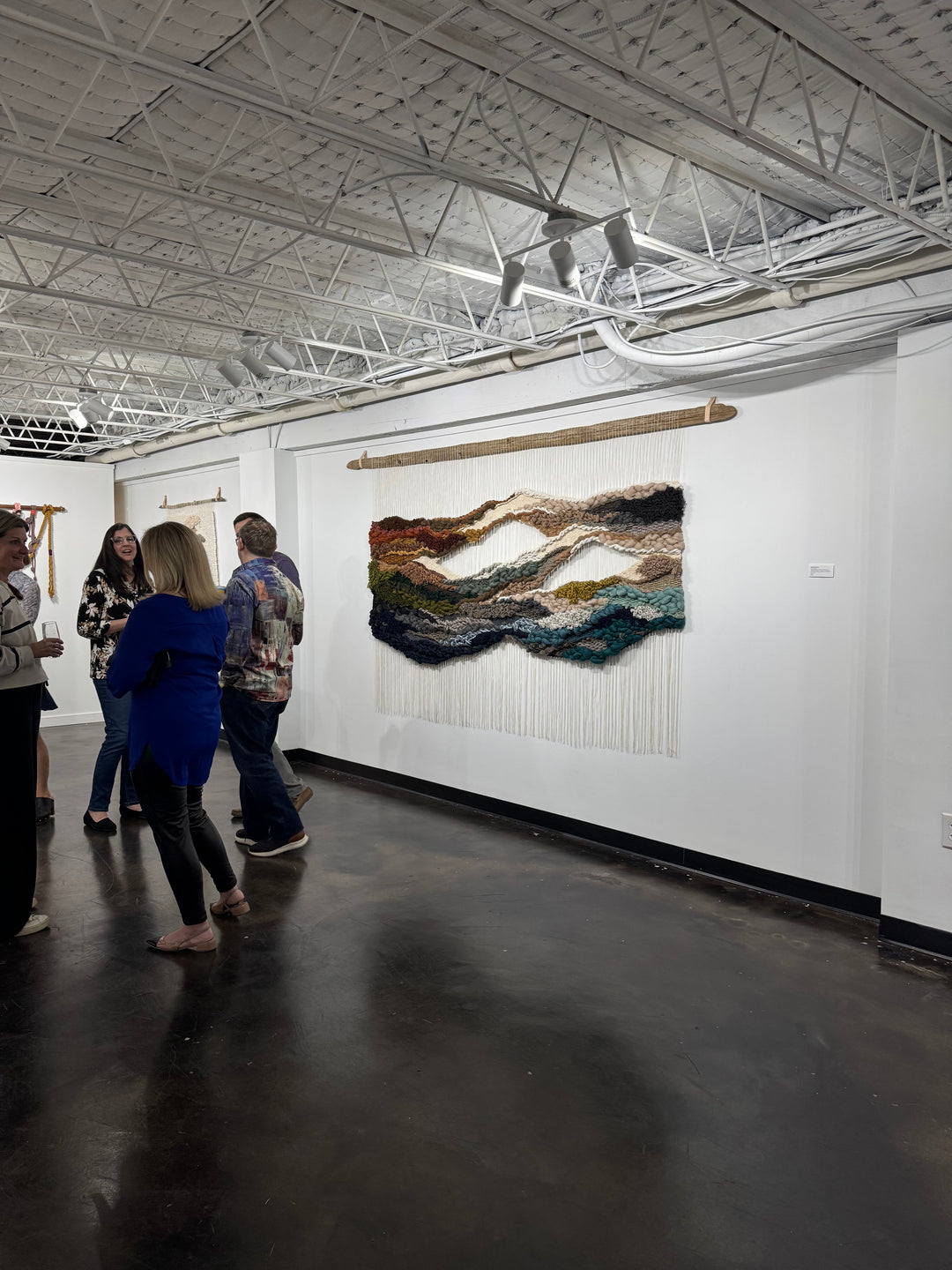 Woven Landscape Wall Hanging – Eutierria | Handmade Sustainable Fiber Art