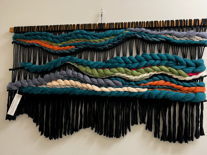 Macrame Wall Hanging - "Rainforest"