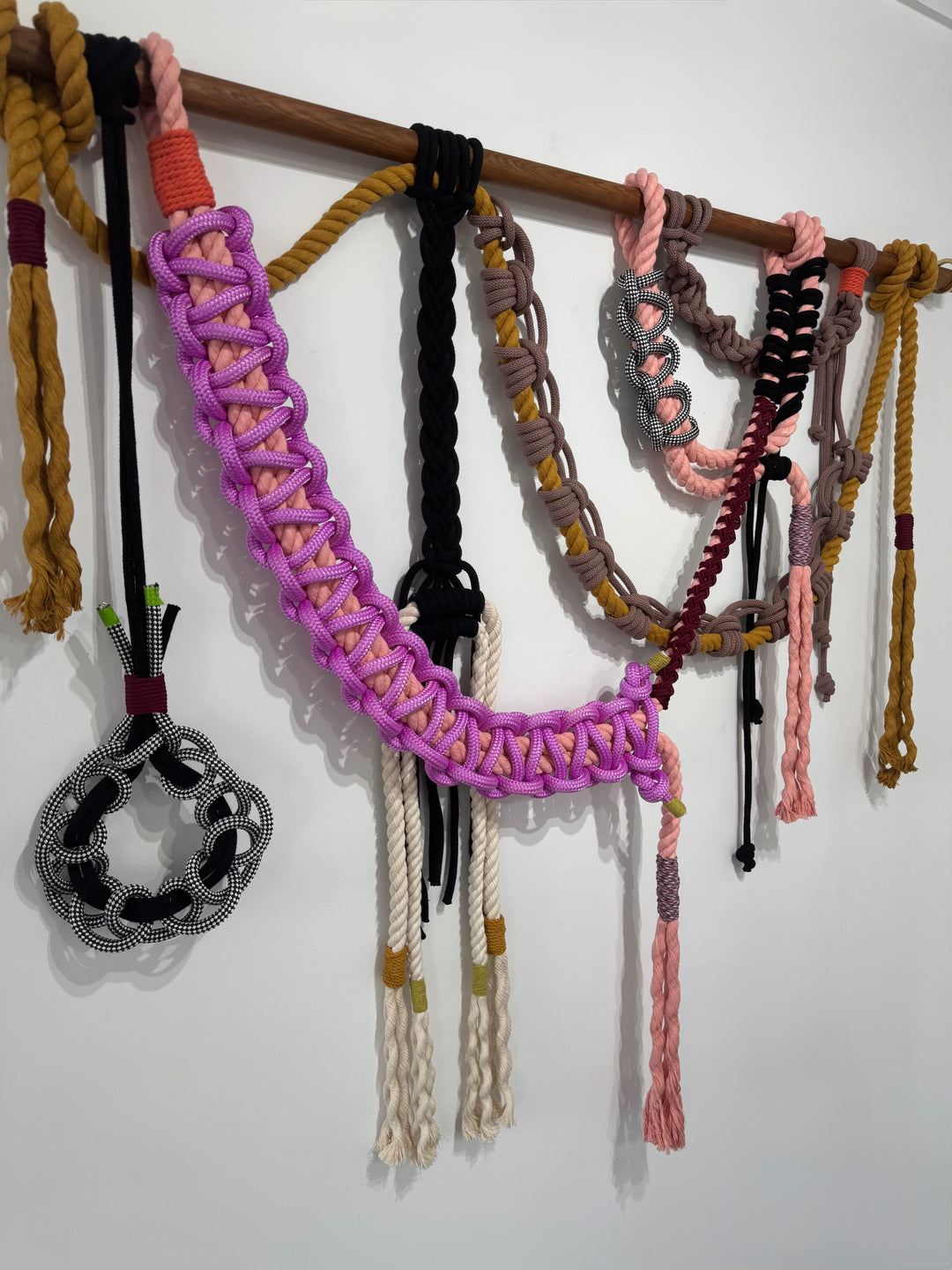 Macrame Wall Hanging – WILDflower | Handmade Organic Fiber Art