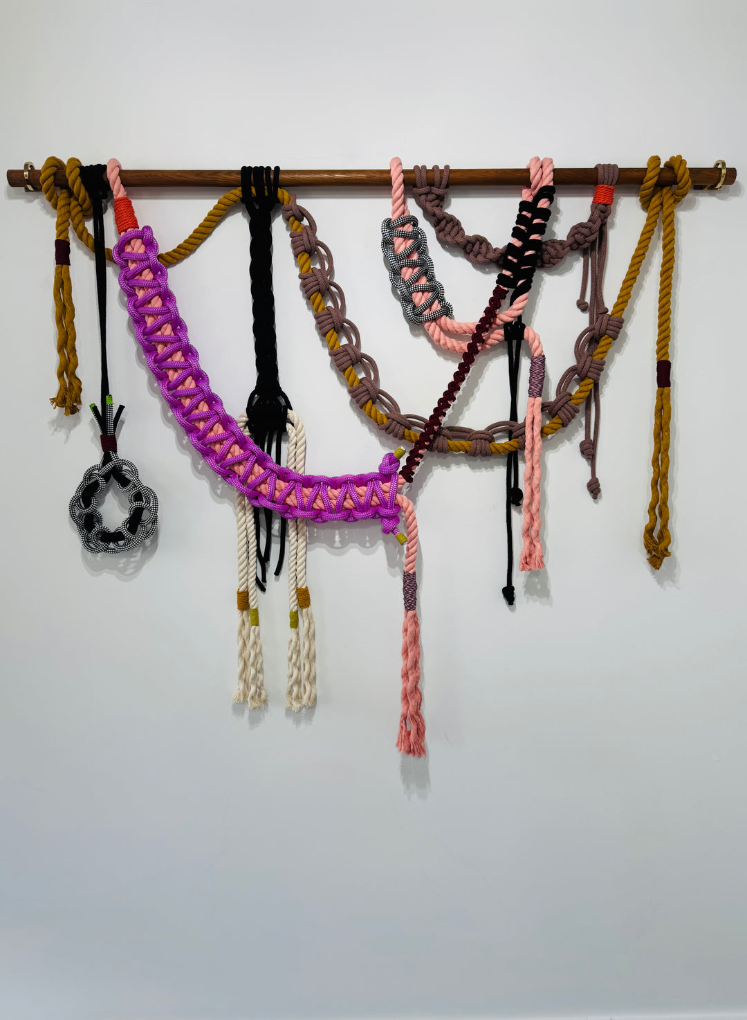 Macrame Wall Hanging – WILDflower | Handmade Organic Fiber Art