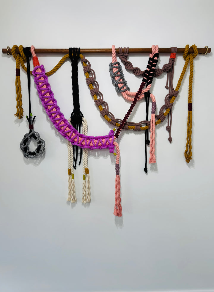 Macrame Wall Hanging – WILDflower | Handmade Organic Fiber Art