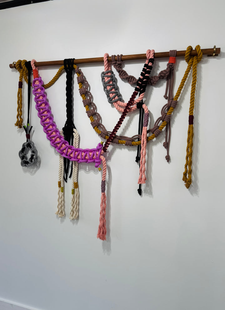 Macrame Wall Hanging – WILDflower | Handmade Organic Fiber Art