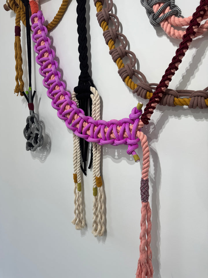 Macrame Wall Hanging – WILDflower | Handmade Organic Fiber Art