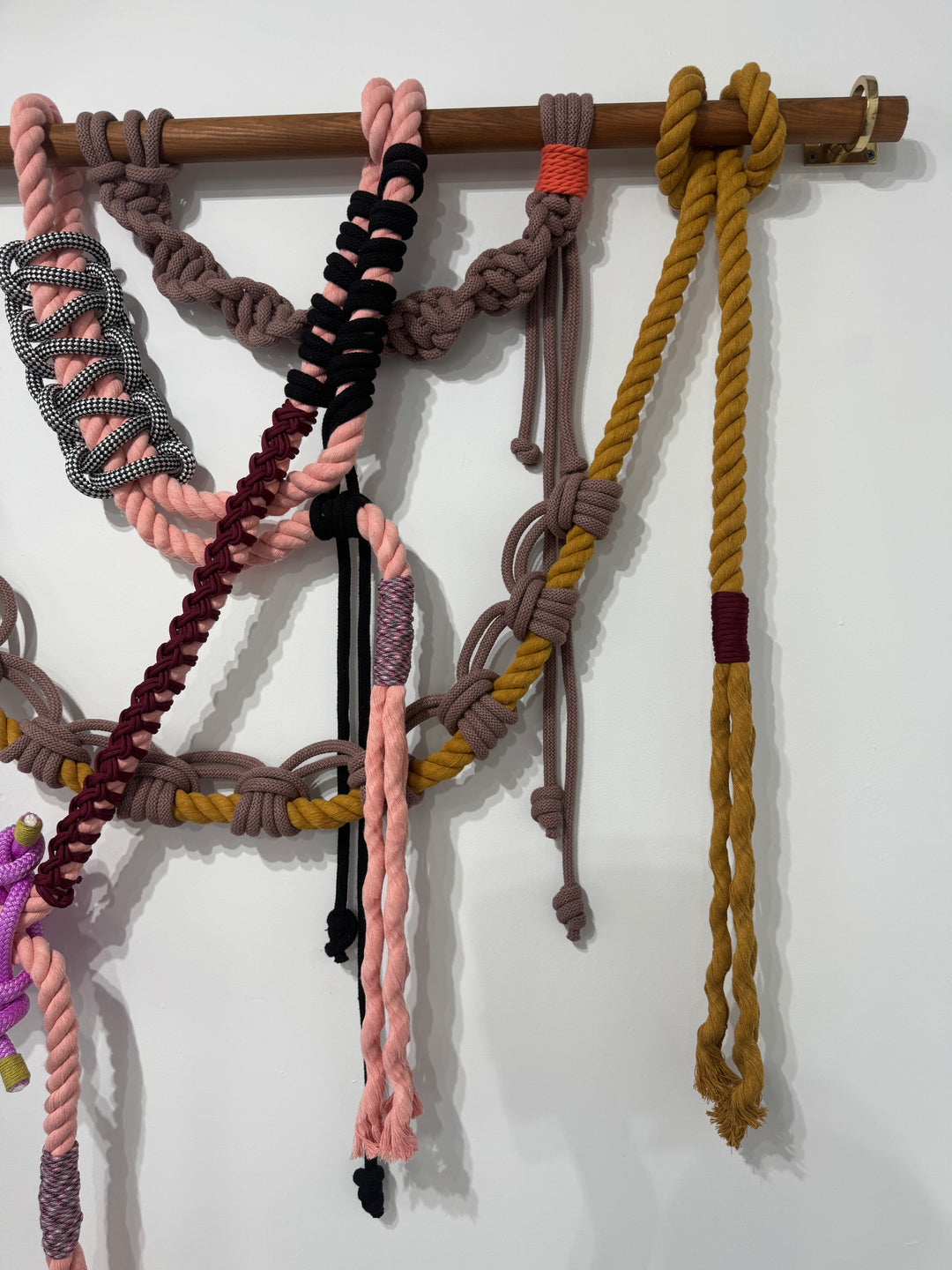 Macrame Wall Hanging – WILDflower | Handmade Organic Fiber Art