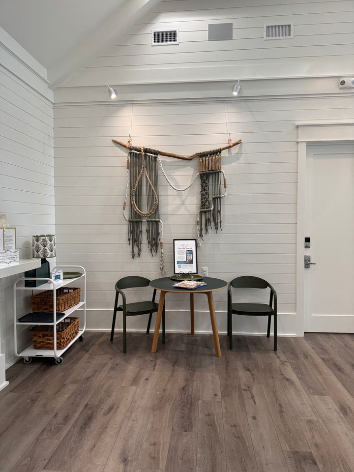 Macrame Wall Hanging – Sage Mist | Handmade Sustainable Fiber Art