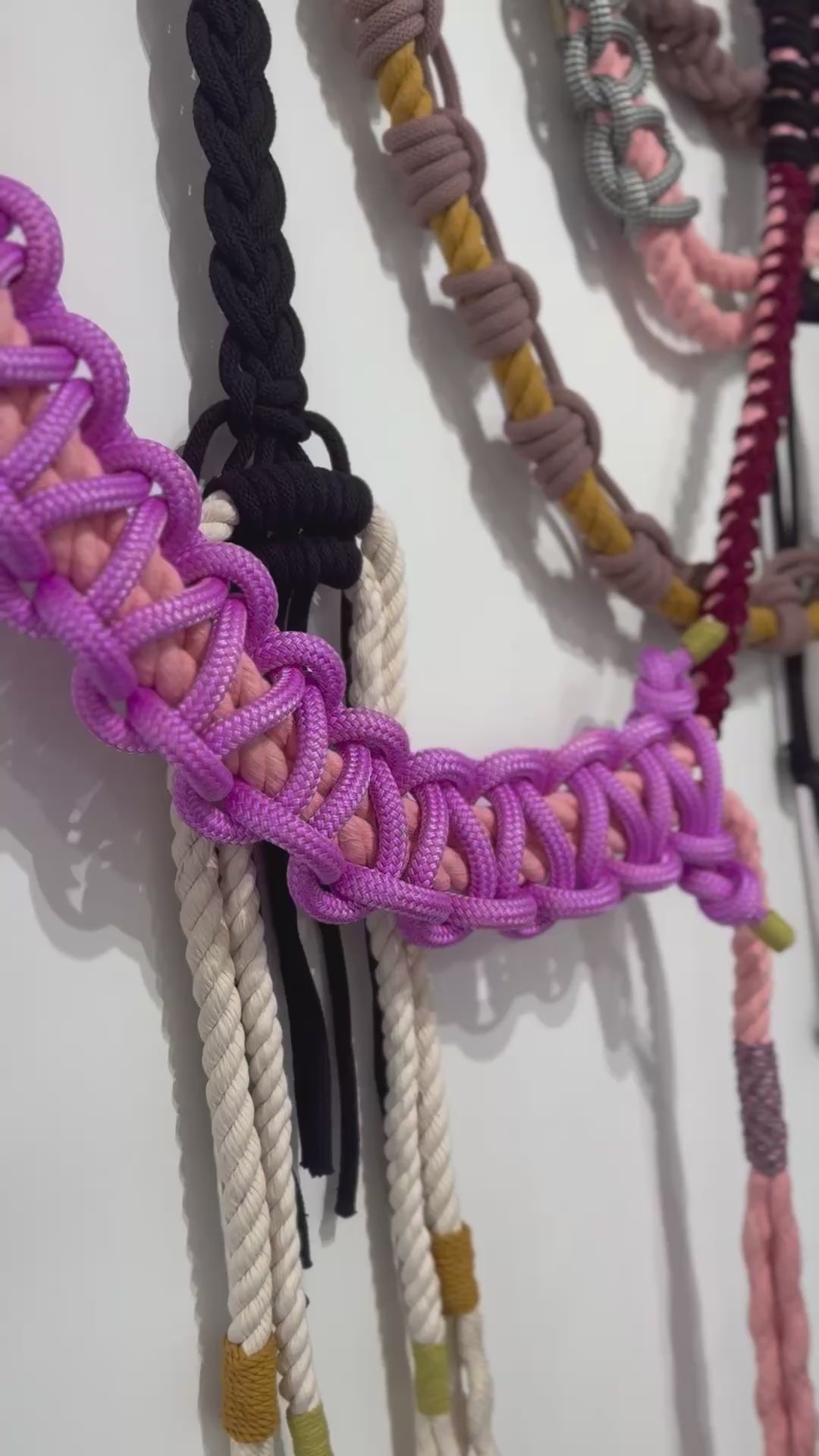 Macrame Wall Hanging – WILDflower | Handmade Organic Fiber Art