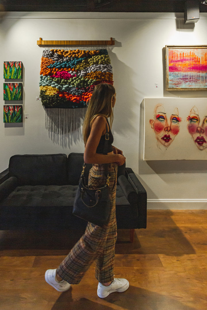Woven Wall Hanging - "Paradise"