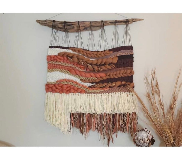 Southwestern Inspired Woven Wall Hanging