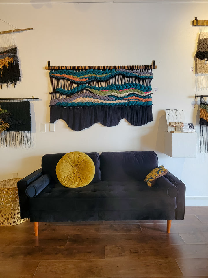 Macrame Wall Hanging - "Rainforest"