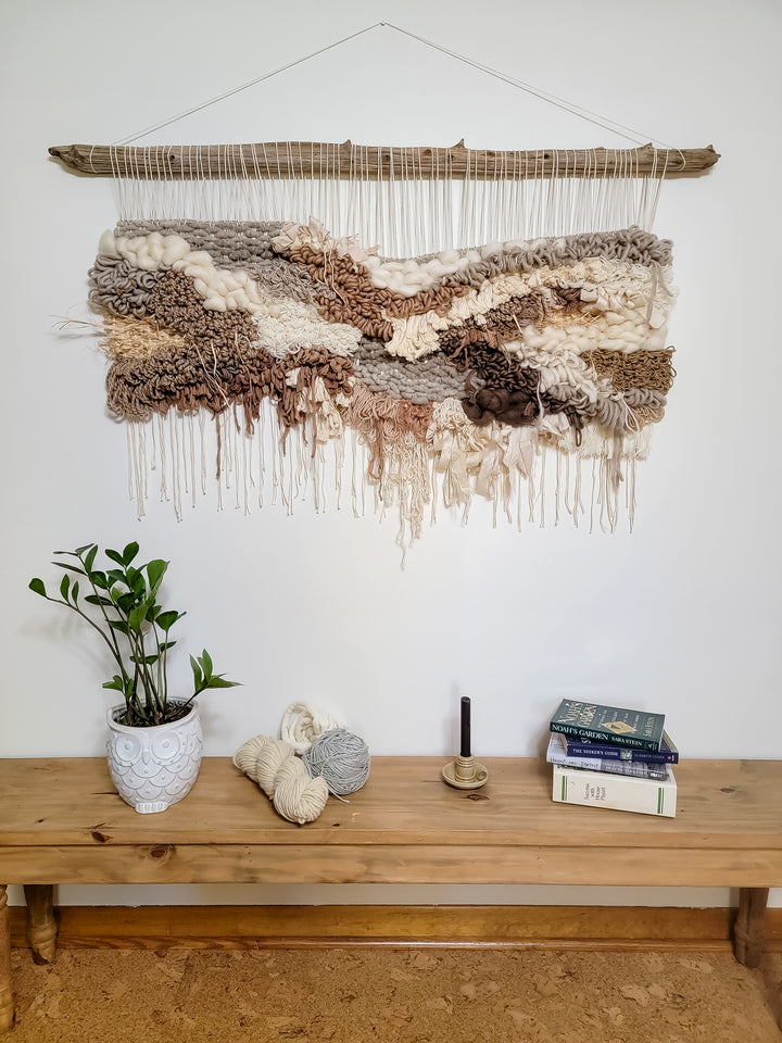 Textured Wall Hanging - "Sand"