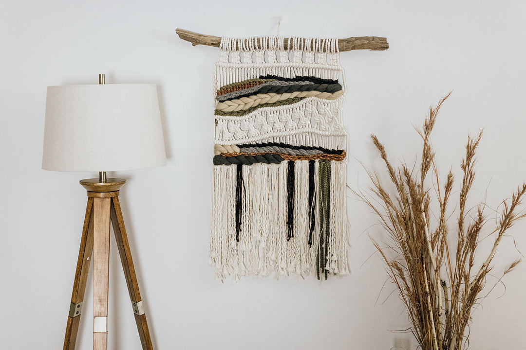 Vintage Inspired Macrame Wall Hanging