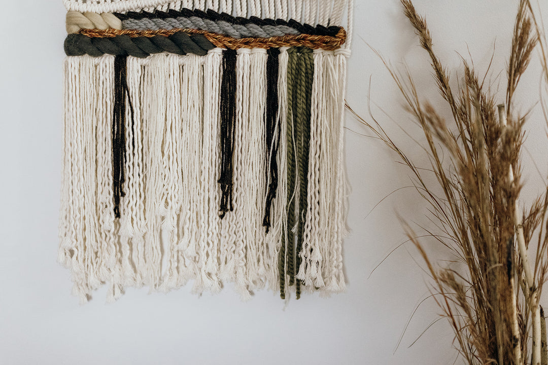 Vintage Inspired Macrame Wall Hanging