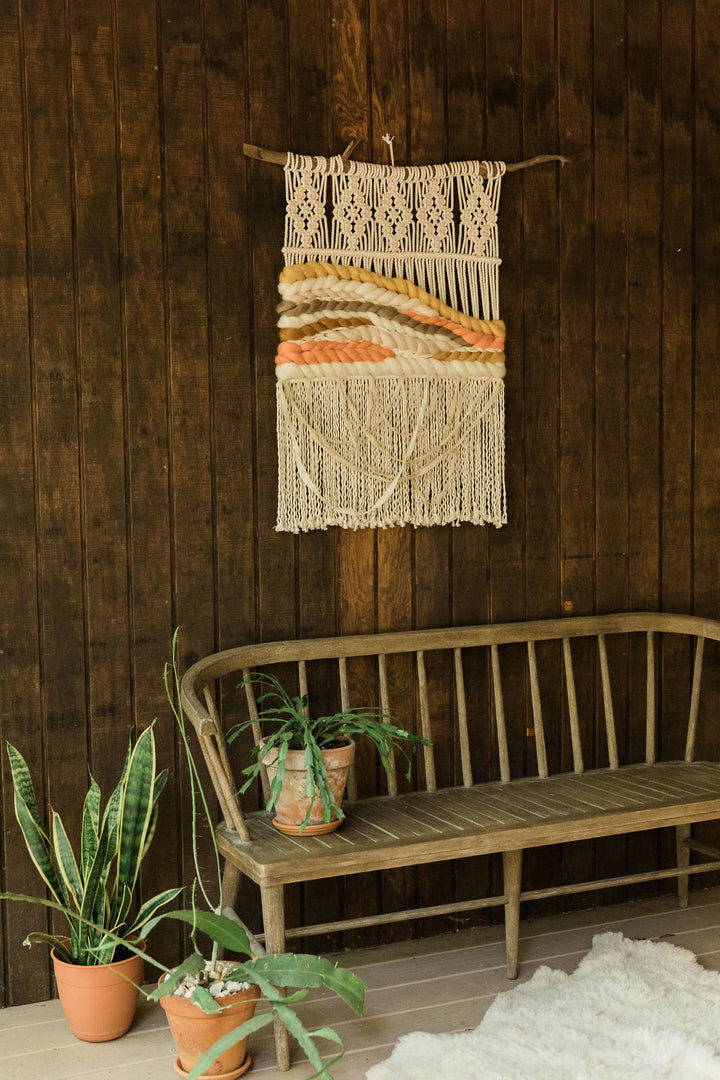 Sunstone Macrame Wall Hanging