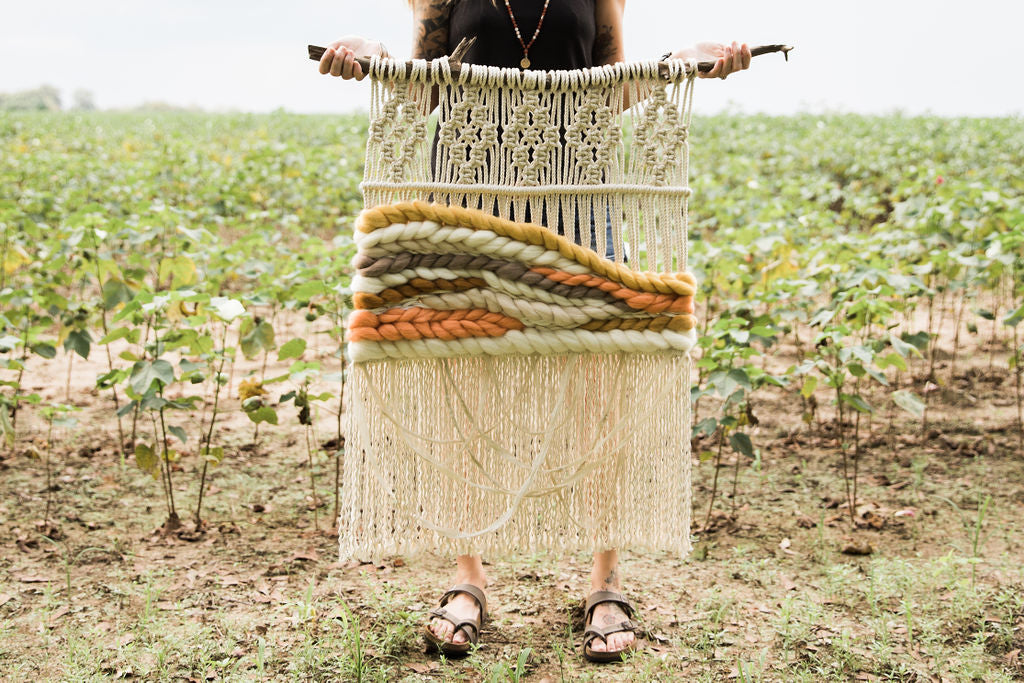 Sunstone Macrame Wall Hanging