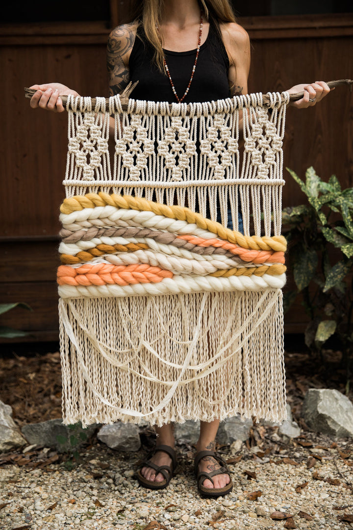 Sunstone Macrame Wall Hanging