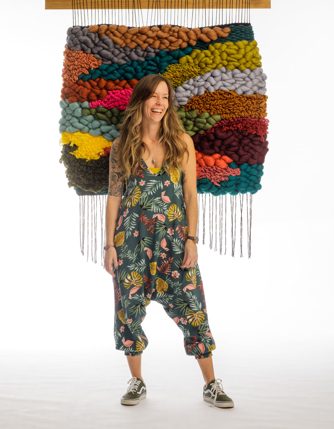 Woven Wall Hanging - "Paradise"