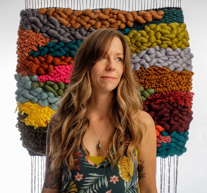 Woven Wall Hanging - "Paradise"