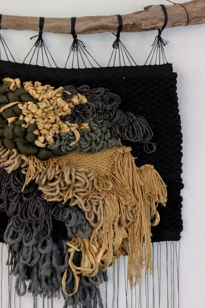 Moss Woven Wall Hanging