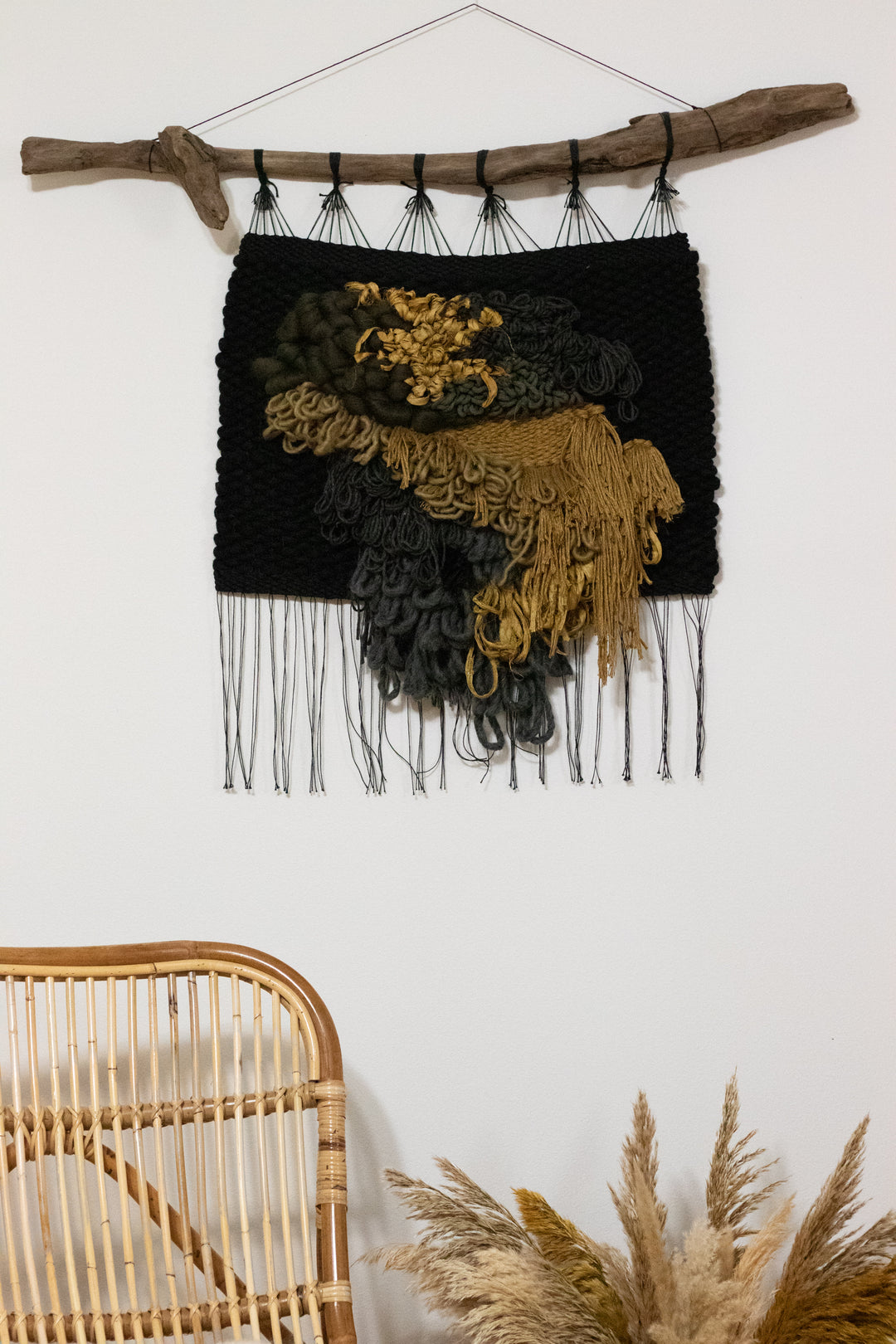 Moss Woven Wall Hanging
