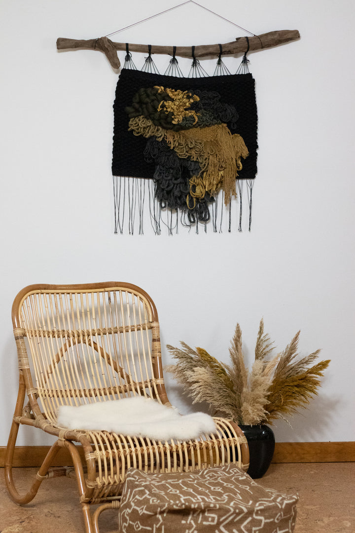 Moss Woven Wall Hanging
