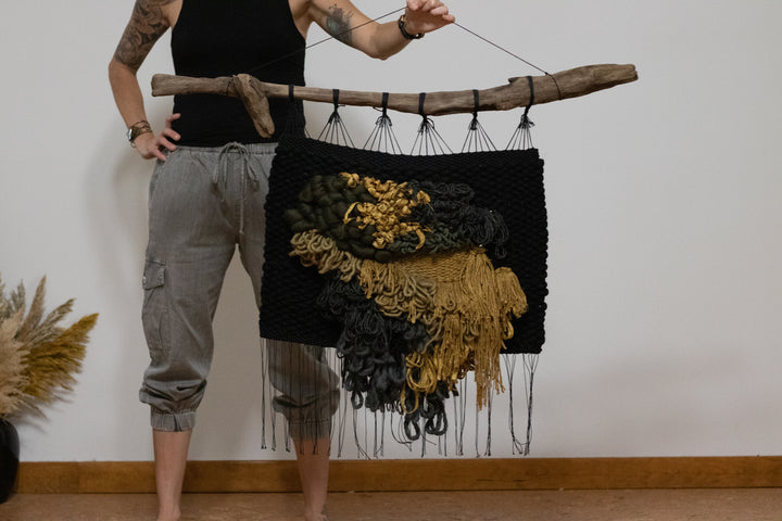 Moss Woven Wall Hanging