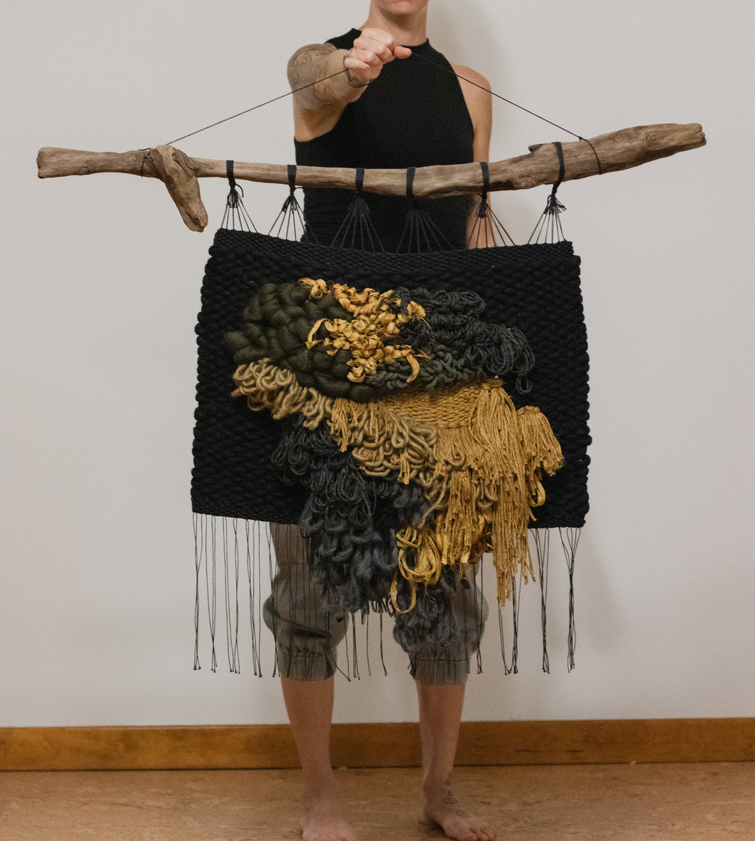 Moss Woven Wall Hanging