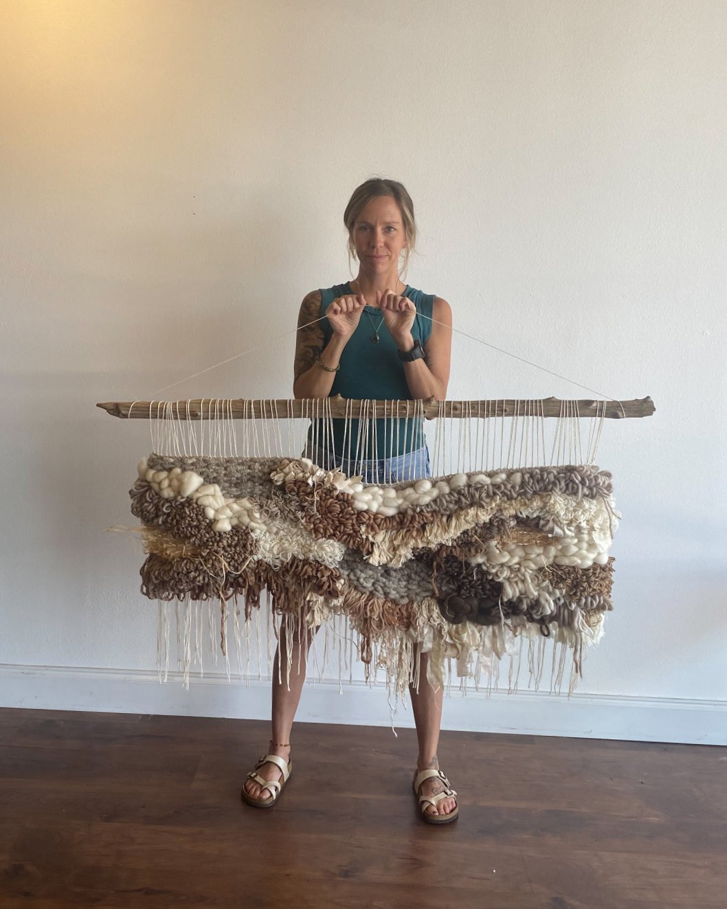 Textured Wall Hanging - "Sand"