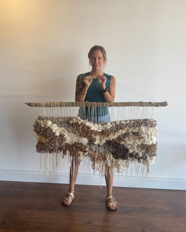 Textured Wall Hanging - "Sand"