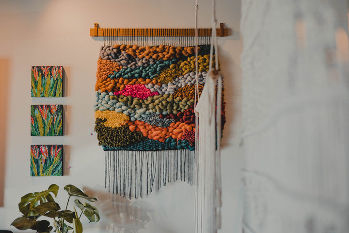 Woven Wall Hanging - "Paradise"