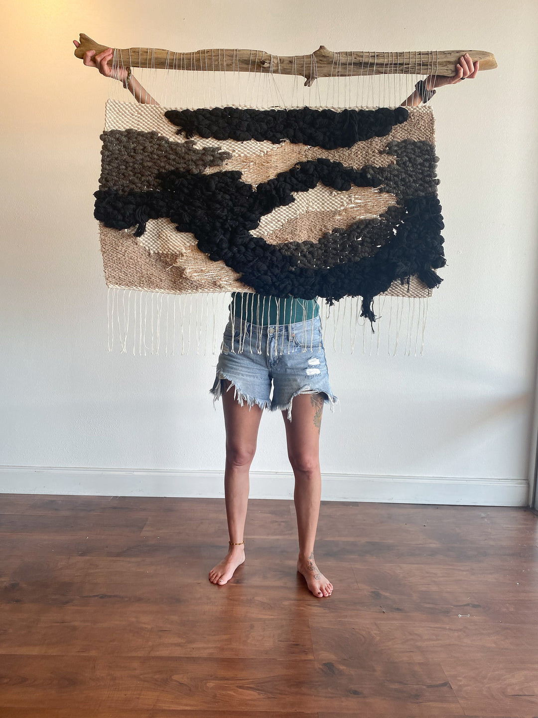 Woven Wall Hanging - "Granite"