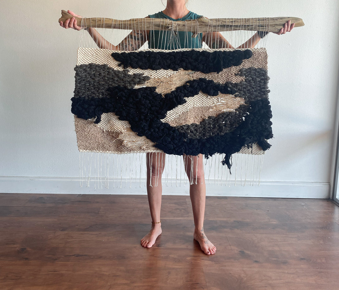 Woven Wall Hanging - "Granite"