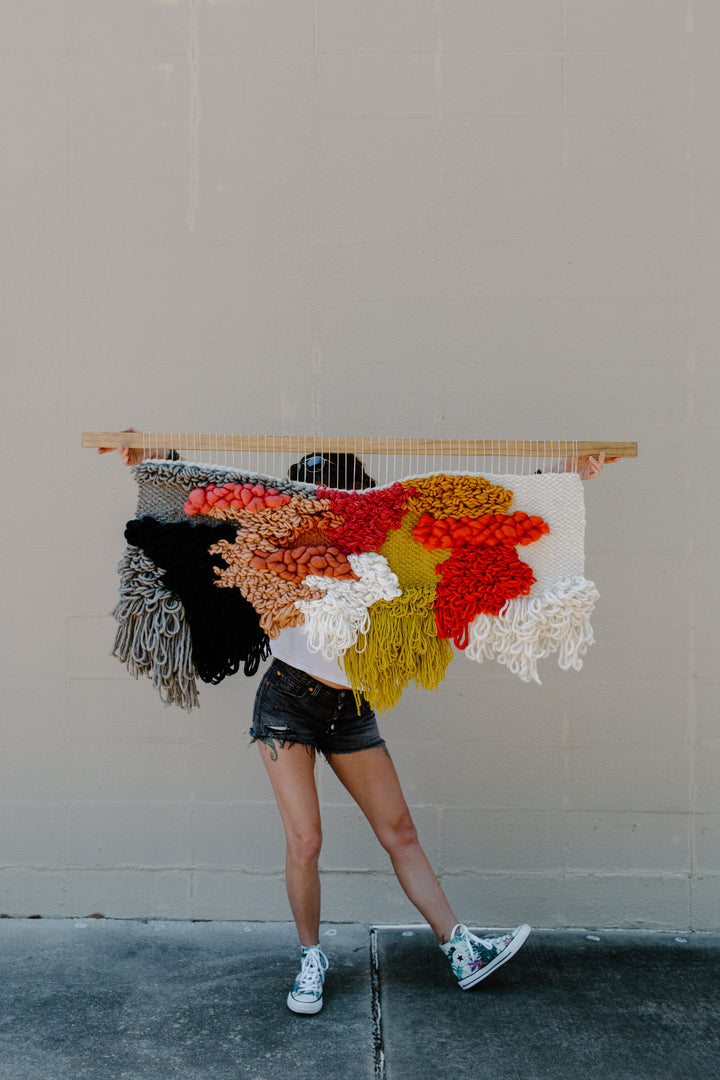 Woven Wall Hanging - "Petrie"
