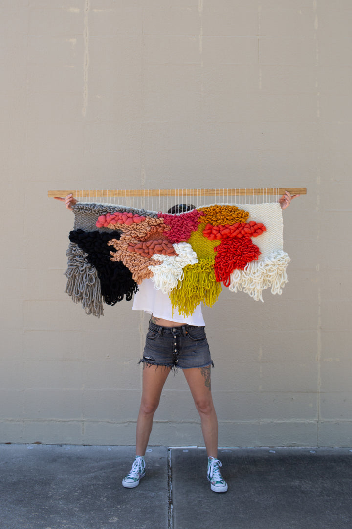 Woven Wall Hanging - "Petrie"