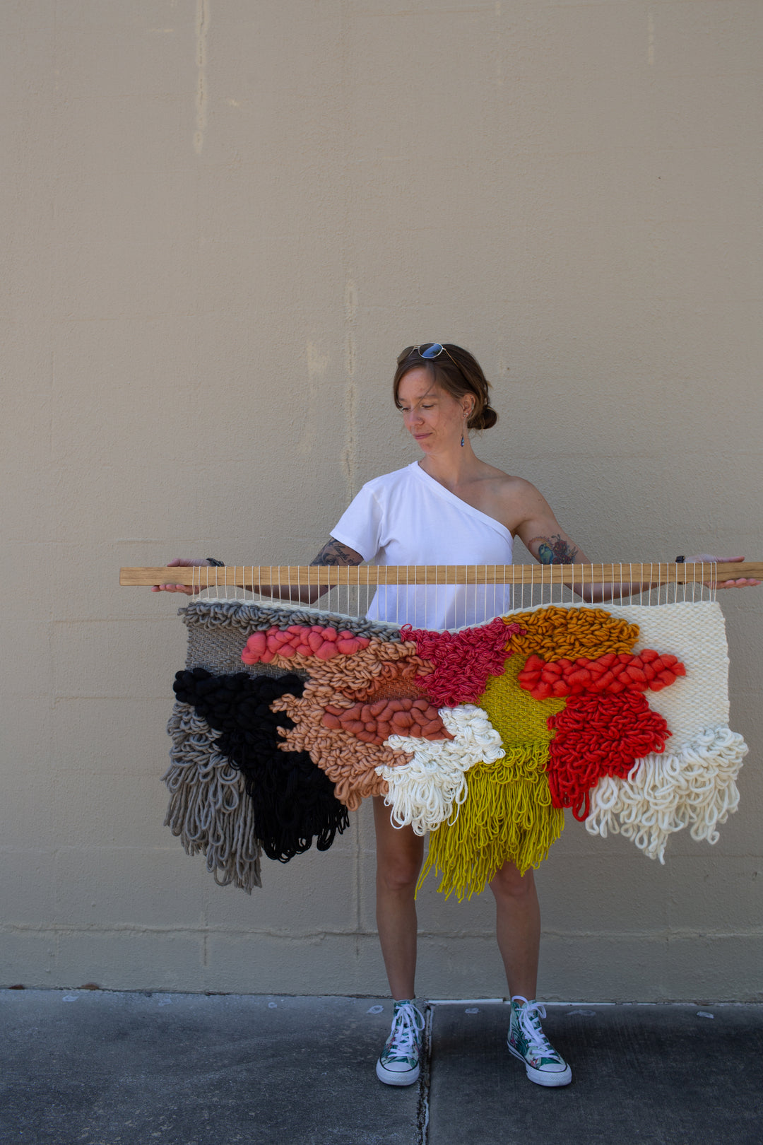 Woven Wall Hanging - "Petrie"